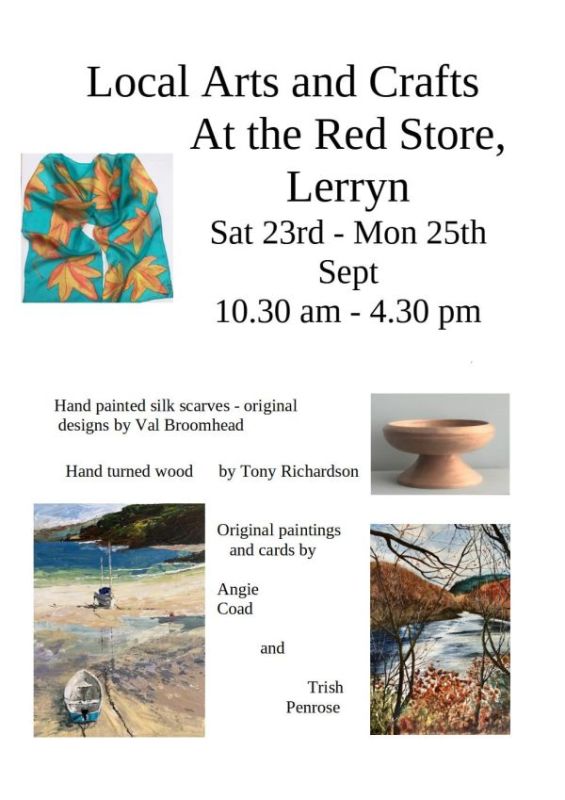 Local Arts & Crafts at the Red Store Lerryn